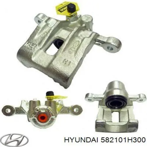 582101H300 Hyundai/Kia Супорт гальмівний задній лівий