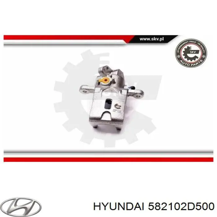 Супорт задній лівий 582102D500 Hyundai/Kia