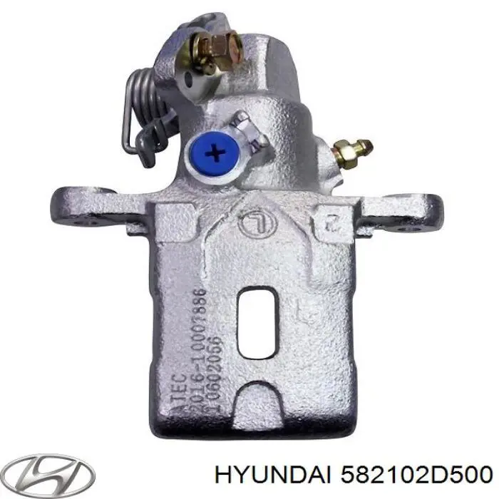 582102D500 Hyundai/Kia Супорт гальмівний задній лівий