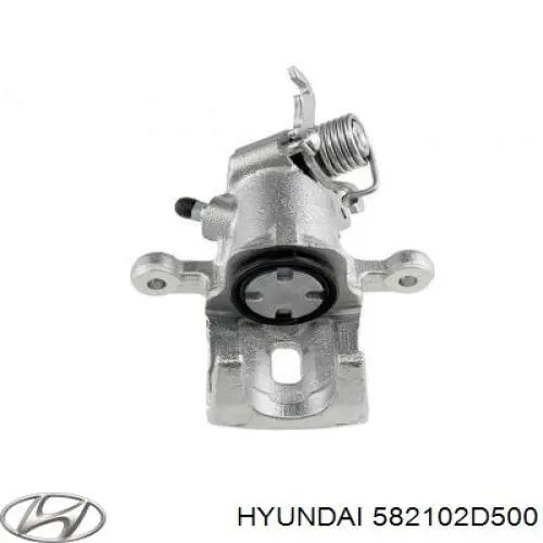 582102D500 Hyundai/Kia супорт гальмівний задній лівий