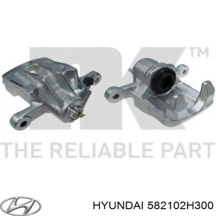Супорт задній лівий 582102H300 Hyundai/Kia