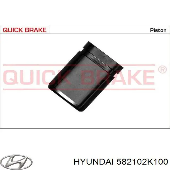 Супорт гальмівний задній лівий Hyundai/Kia 582102K100 ціна, від 66.67 USD