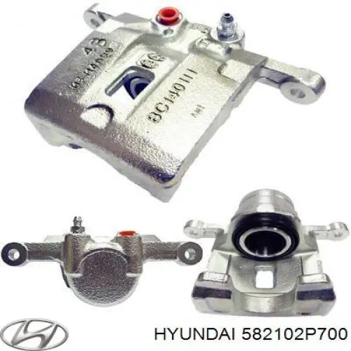 Купити 582102P700 Hyundai/Kia Супорт задній лівий