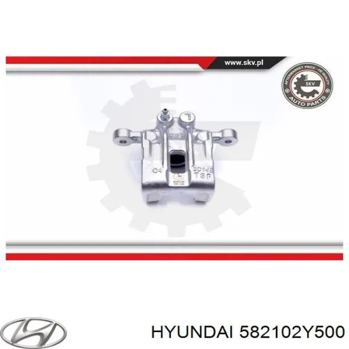 Купити 582102Y500 Hyundai/Kia Супорт задній лівий