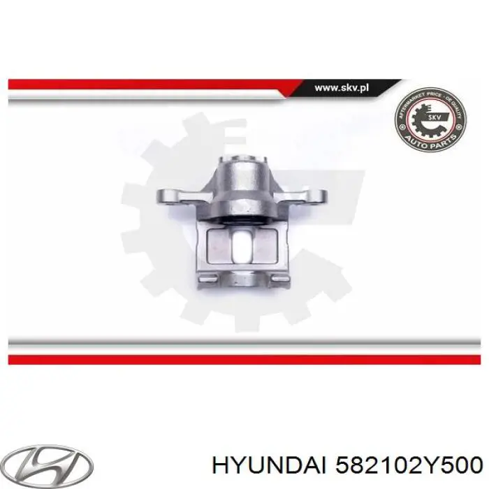 Супорт задній лівий 582102Y500 Hyundai/Kia
