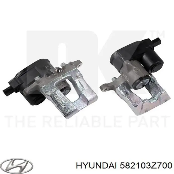 Супорт гальмівний задній лівий Hyundai/Kia 582103Z700 ціна, від 101.33 USD