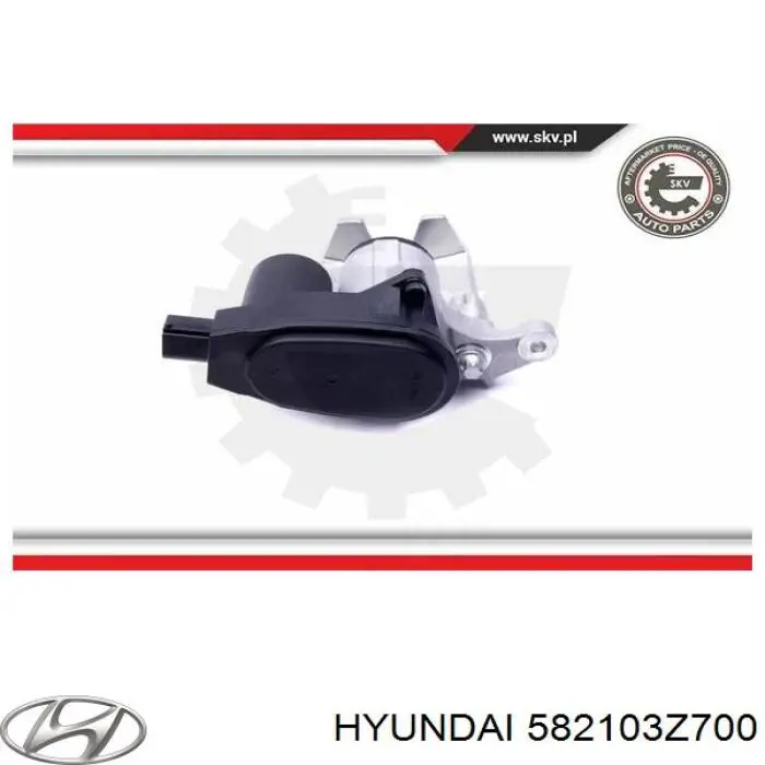 Купити 582103Z700 Hyundai/Kia Супорт задній лівий