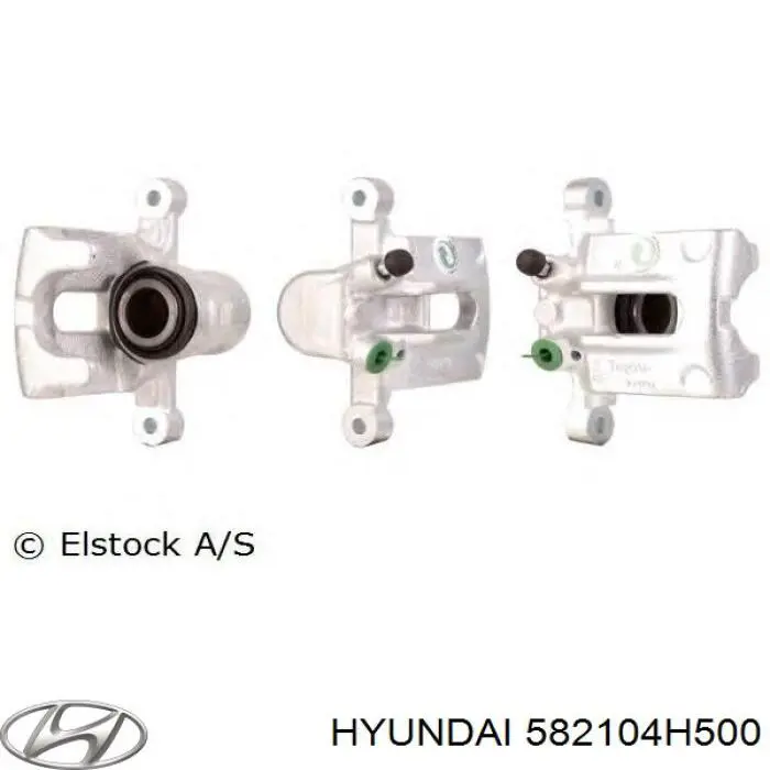 582104H500 Hyundai/Kia Супорт гальмівний задній лівий
