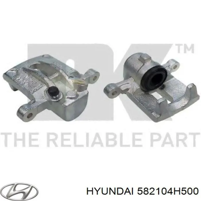 Супорт гальмівний задній лівий Hyundai/Kia 582104H500 ціна, від 42.53 USD