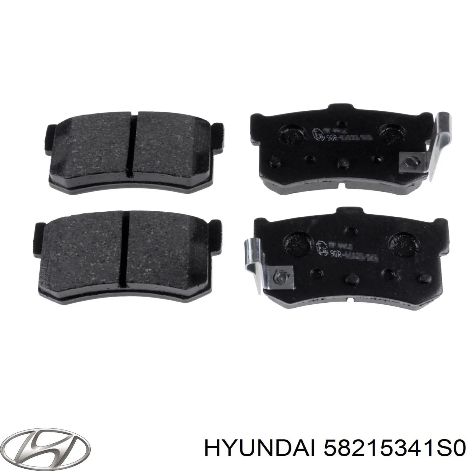 Задні гальмівні колодки Hyundai/Kia 58215341S0 ціна, від 10.22 USD