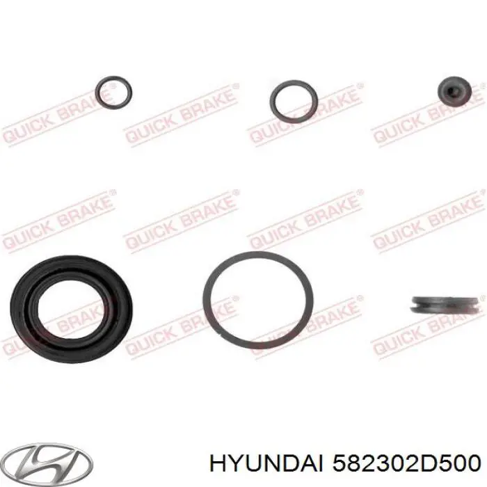 Супорт гальмівний задній правий Hyundai/Kia 582302D500 ціна, від 53.51 USD