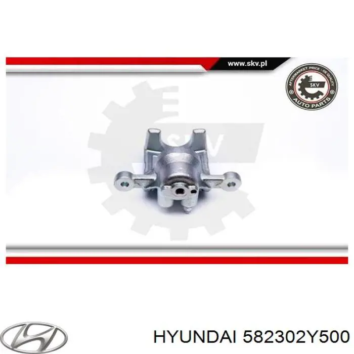 Купити 582302Y500 Hyundai/Kia Супорт задній правий