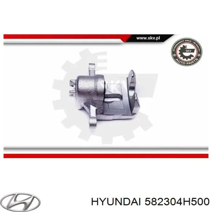 Супорт задній правий 582304H500 Hyundai/Kia