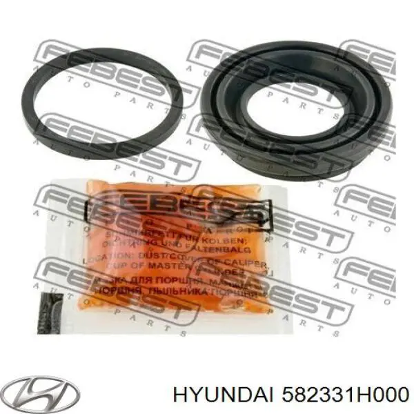 Купити 582331H000 Hyundai/Kia Супорт гальмівного, заднього