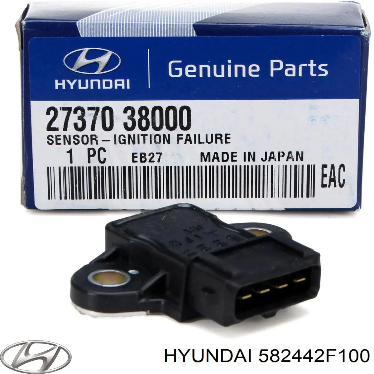 Захист гальмівного диска заднього, правого 582442F100 Hyundai/Kia