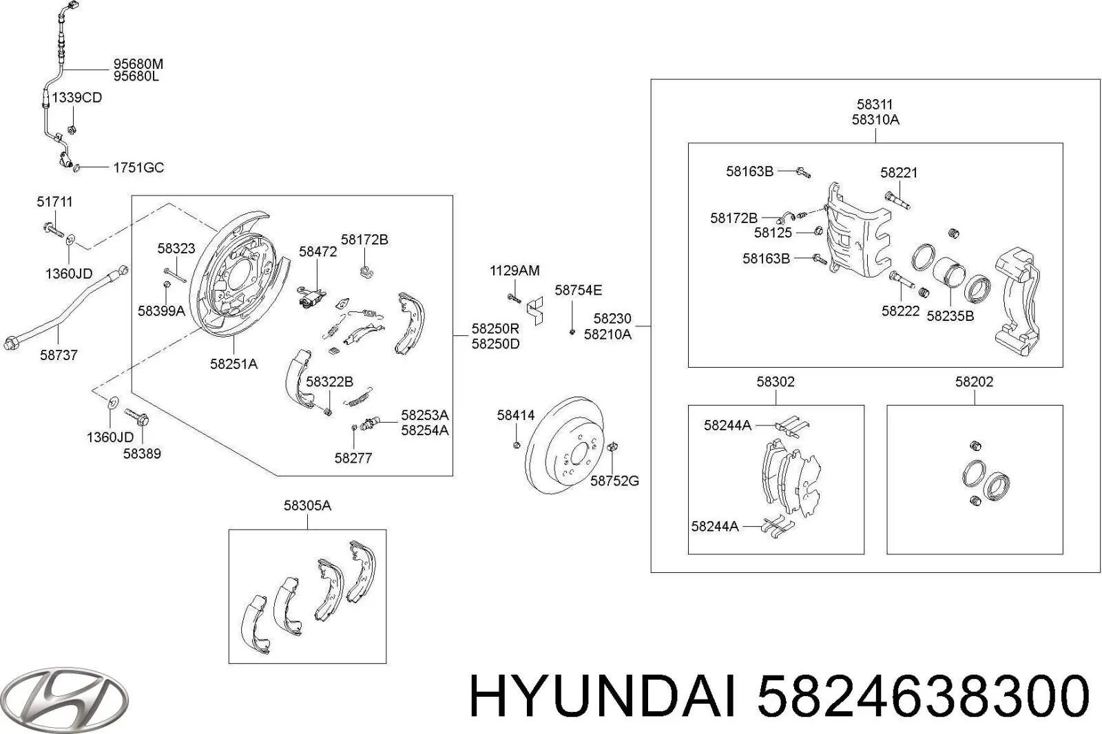  5824638300 Hyundai/Kia