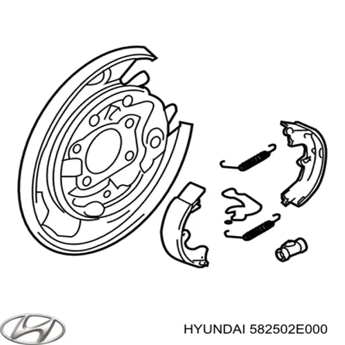  582502E000 Hyundai/Kia