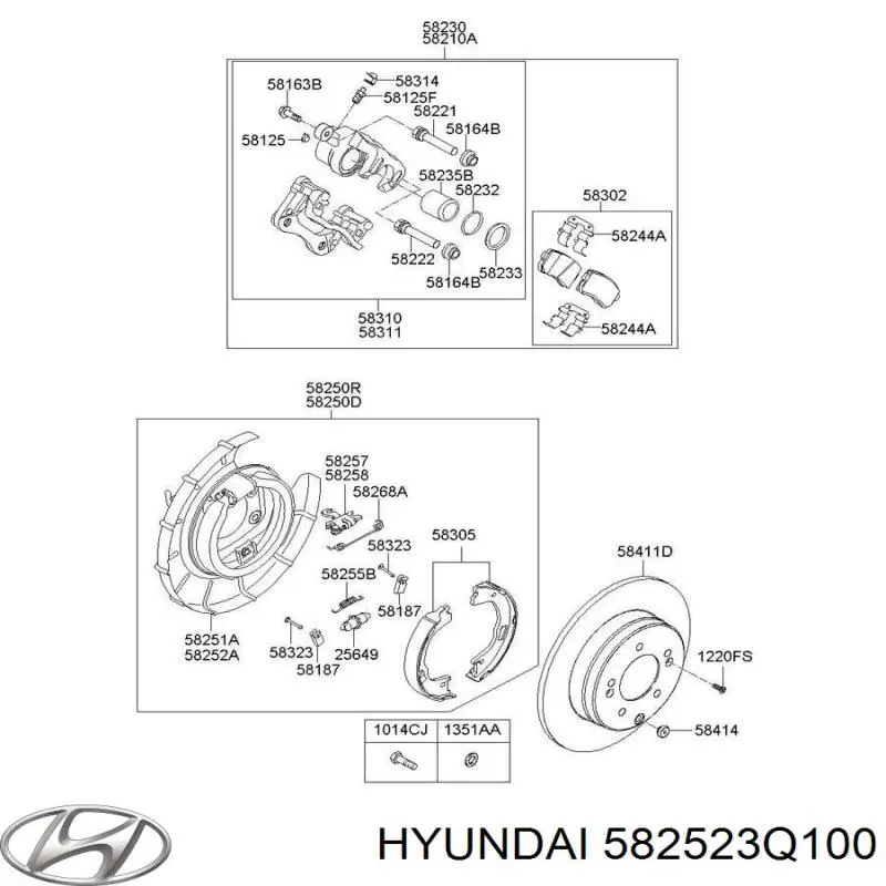  582523Q100 Hyundai/Kia