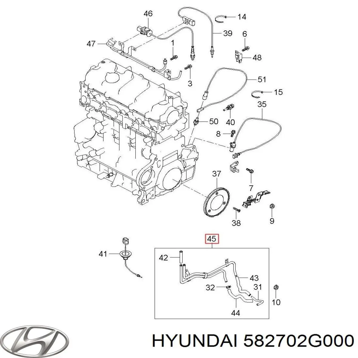 Купити 582702G000 Hyundai/Kia 
