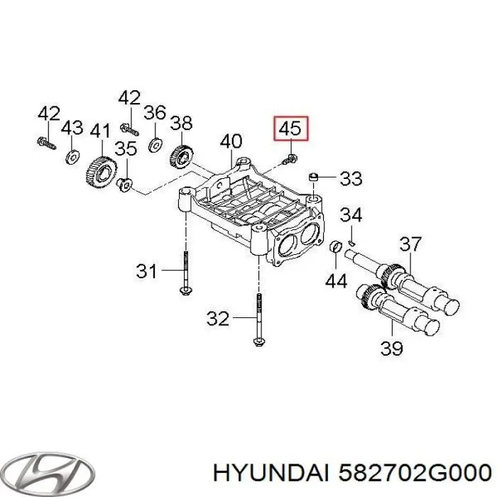 582702G000 Hyundai/Kia 