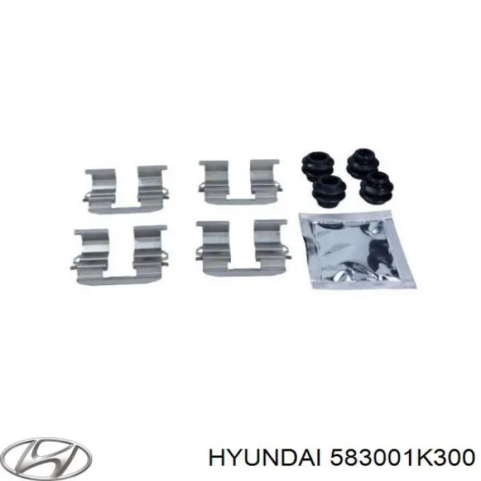 Супорт задній лівий 583001K300 Hyundai/Kia