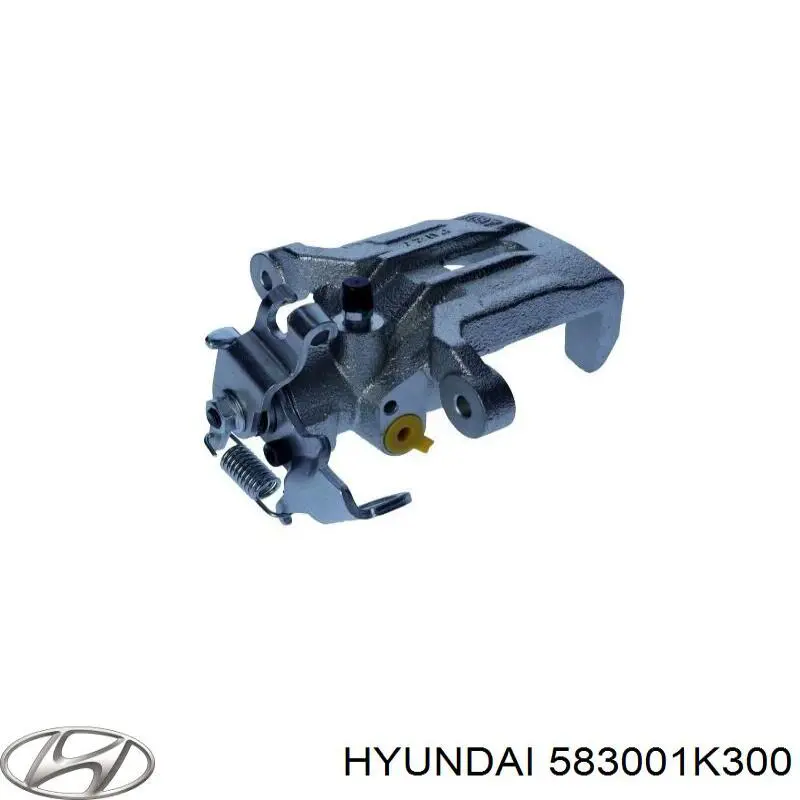 Задній гальмівний супорт лівий Hyundai/Kia 583001K300