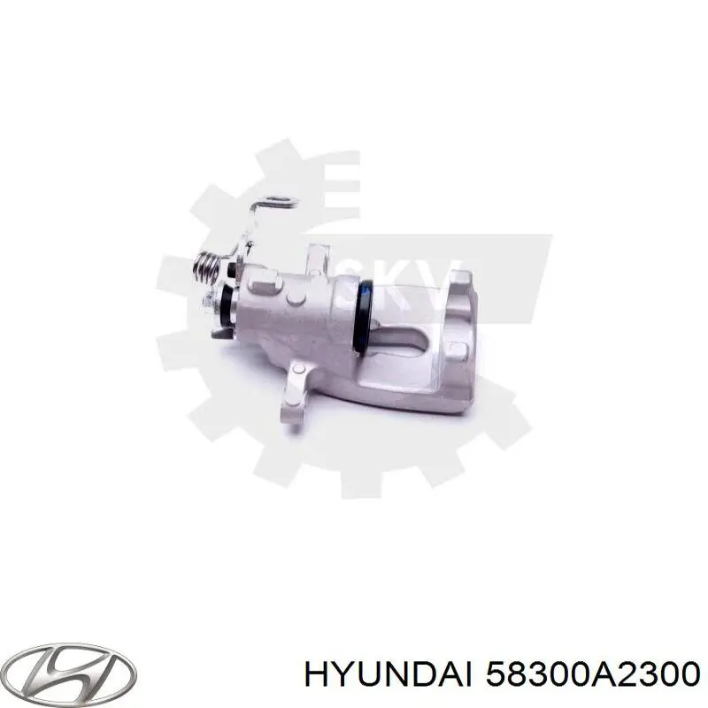 Супорт гальмівний задній лівий Hyundai/Kia 58300A2300 ціна, від 65.36 USD