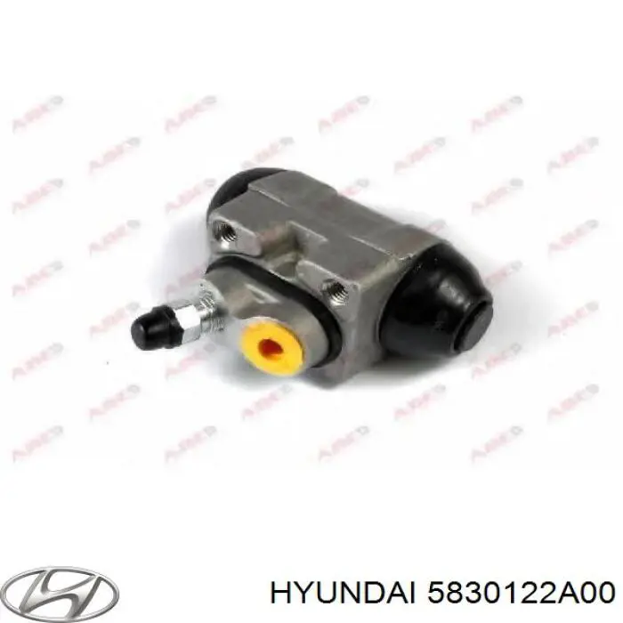 Ремкомплект заднього гальмівного циліндру Hyundai/Kia 5830122A00 ціна, від 4.22 USD