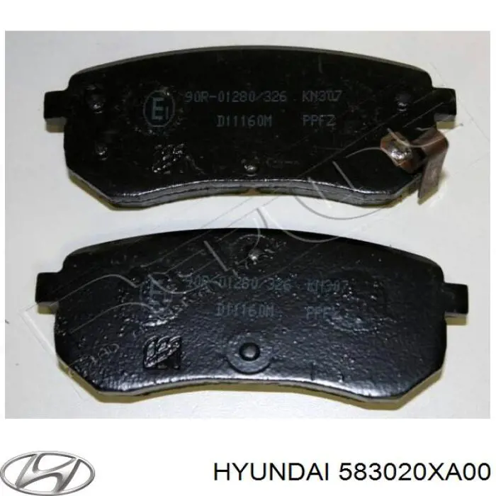 583020XA00 Hyundai/Kia колодки гальмові задні, дискові