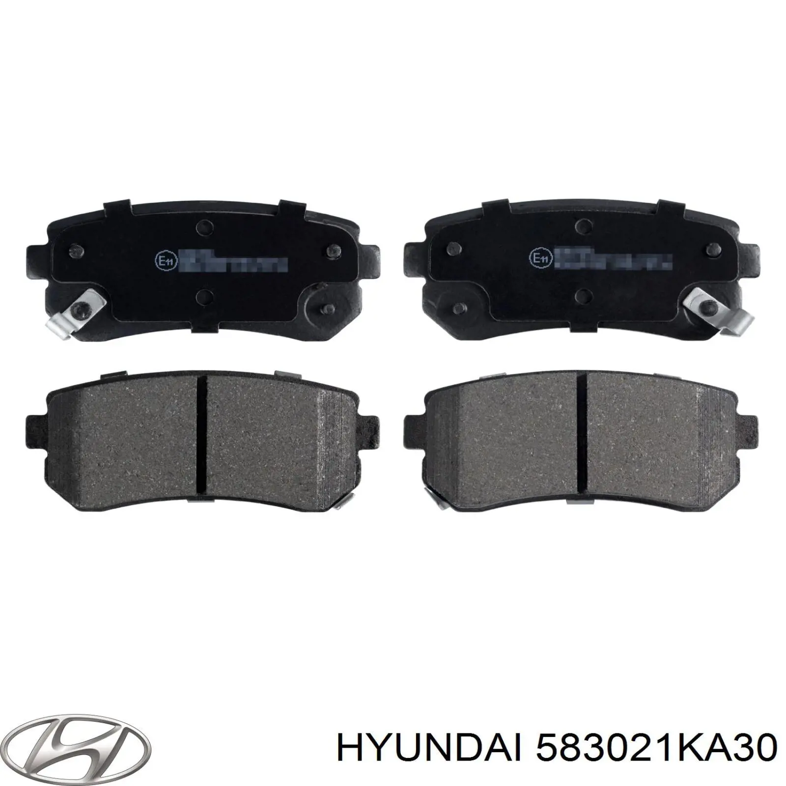 583021KA30 Hyundai/Kia колодки гальмові задні, дискові