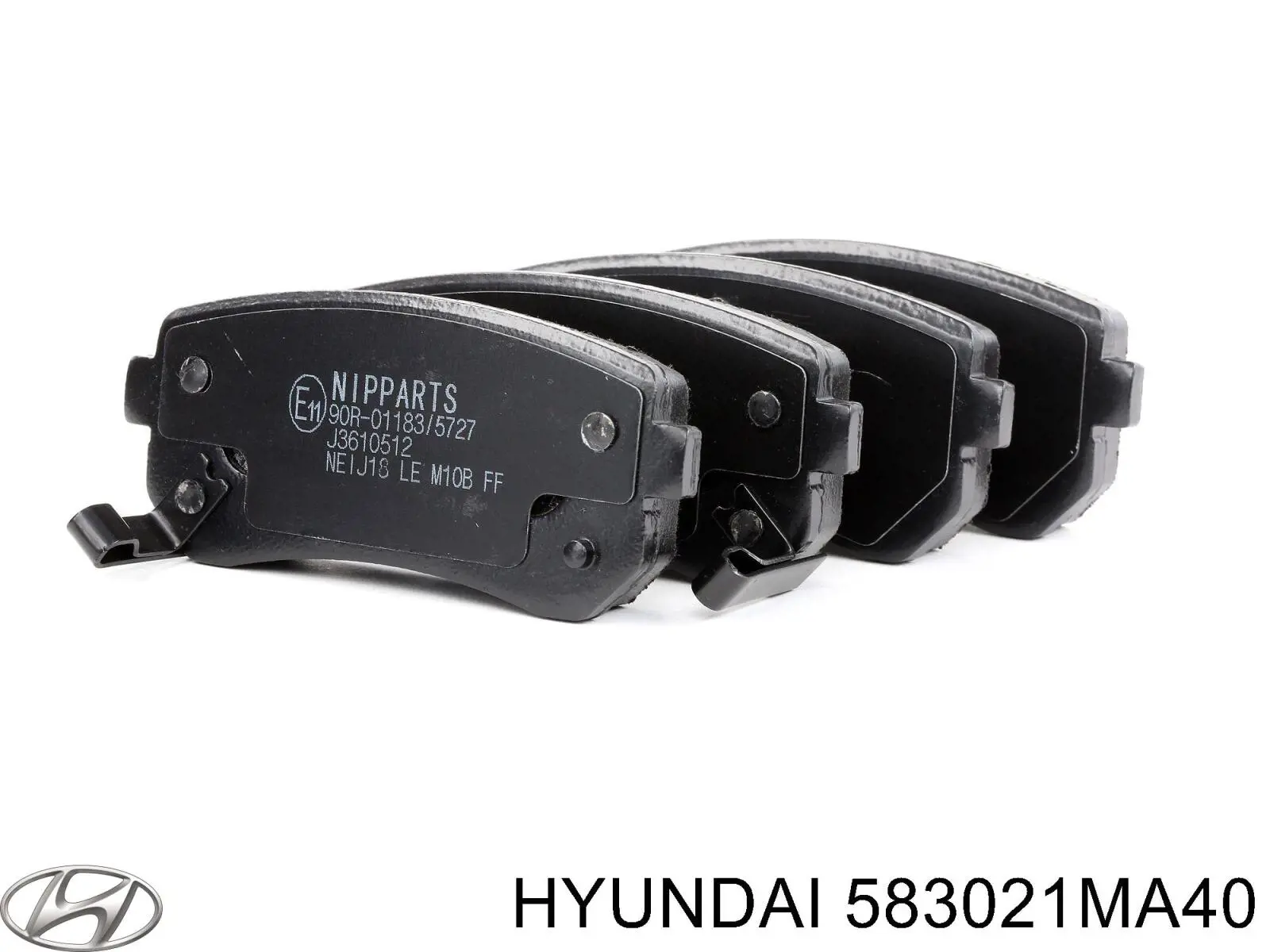 Купити 583021MA40 Hyundai/Kia Задні колодки