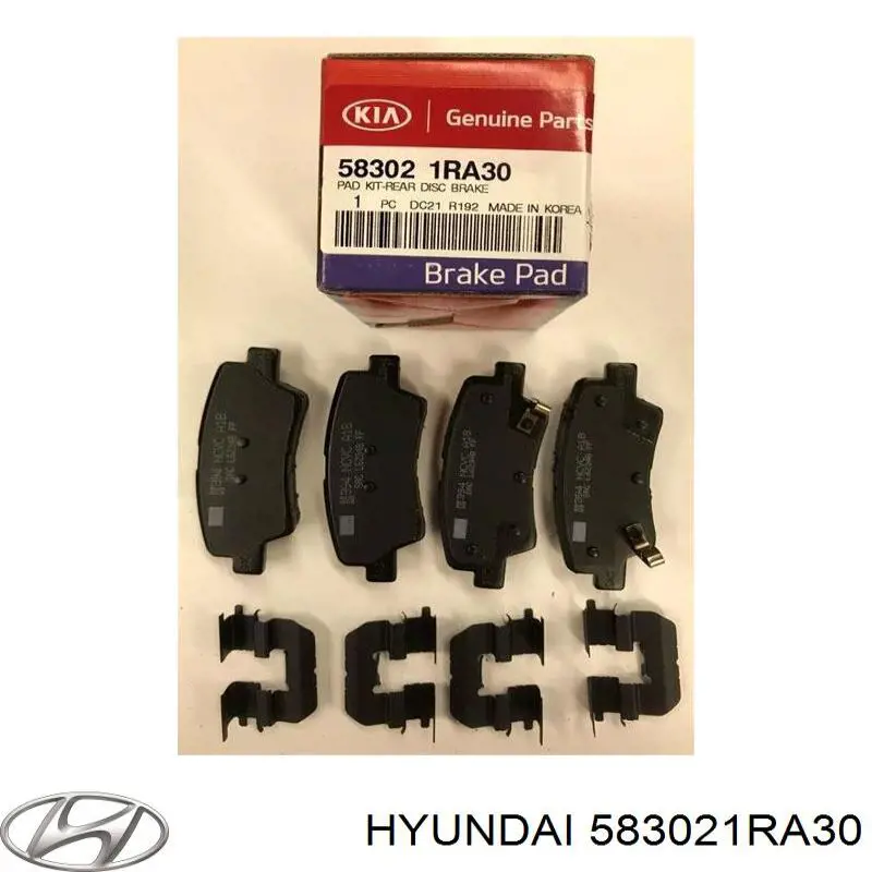 Купити 583021RA30 Hyundai/Kia Задні колодки