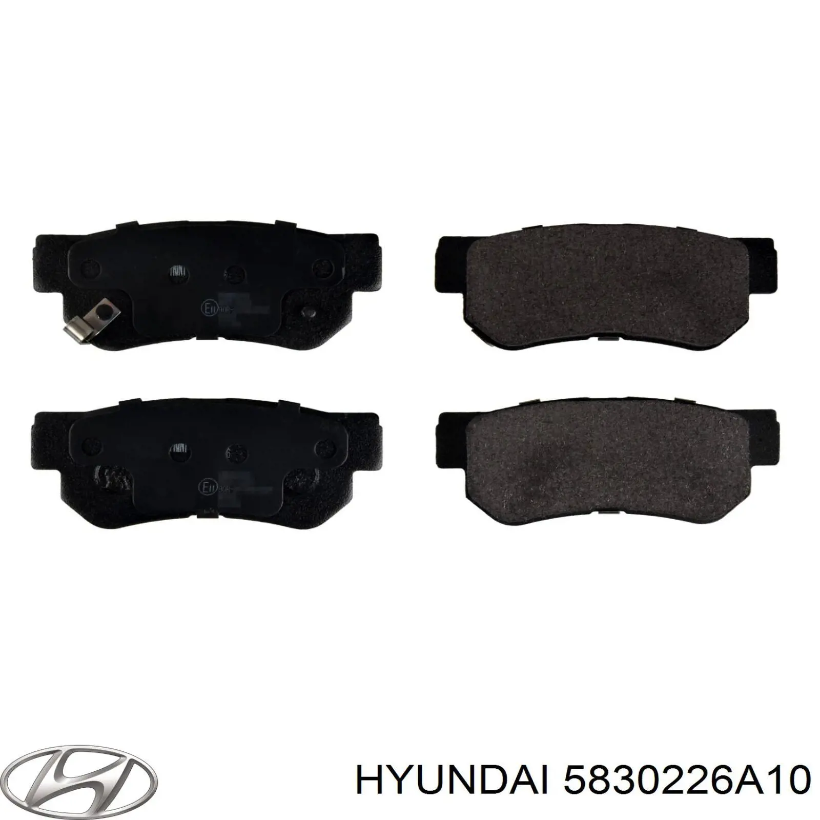 Задні дискові колодки Hyundai/Kia 5830226A10