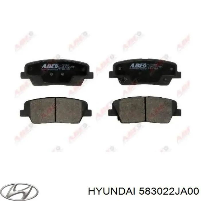 583022JA00 Hyundai/Kia колодки гальмові задні, дискові