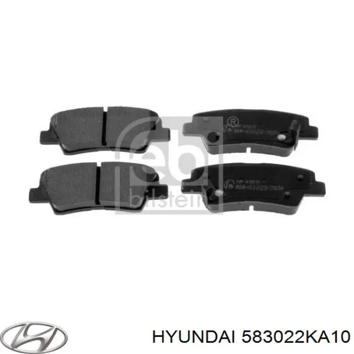 Купити 583022KA10 Hyundai/Kia Задні колодки