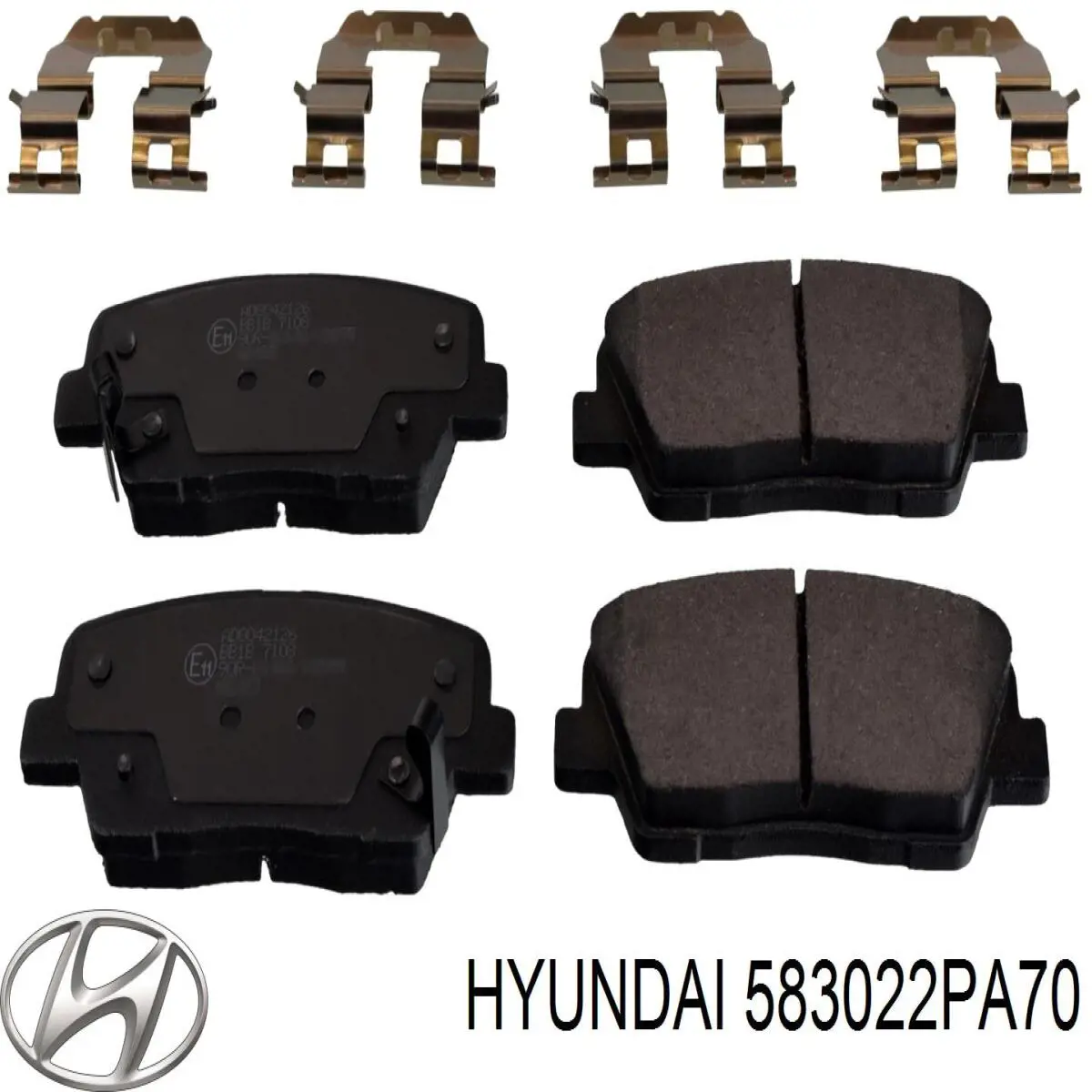 Купити 583022PA70 Hyundai/Kia Задні колодки
