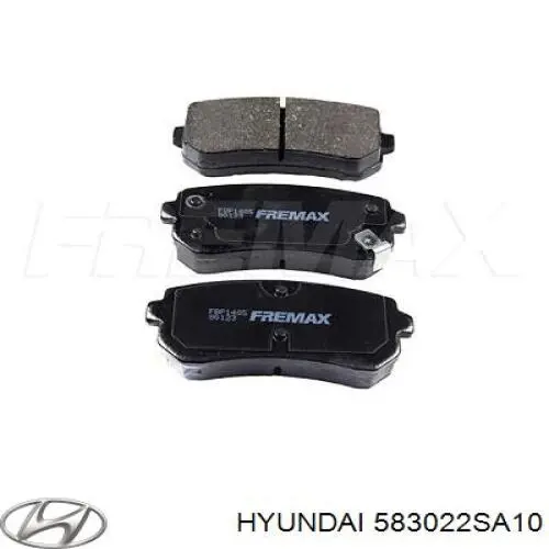 Купити 583022SA10 Hyundai/Kia Задні колодки