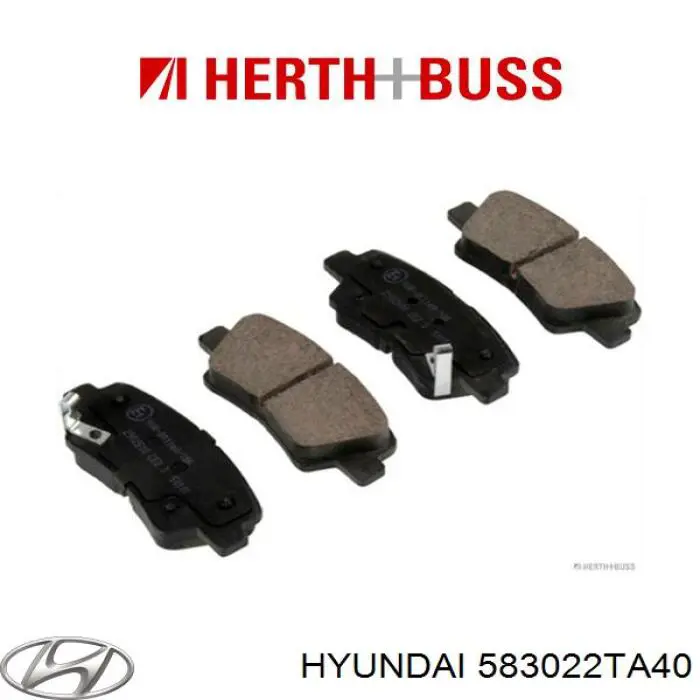 Купити 583022TA40 Hyundai/Kia Задні колодки
