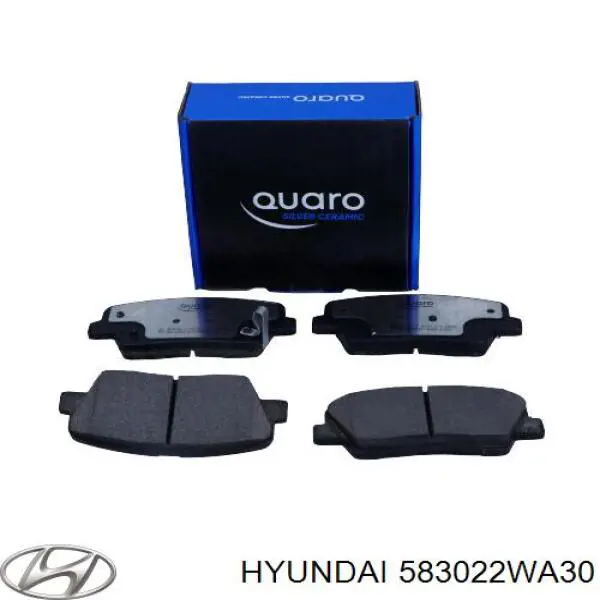 Задні гальмівні колодки Hyundai/Kia 583022WA30 ціна, від 18.40 USD