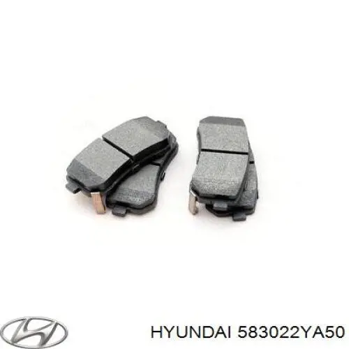 Задні гальмівні колодки Hyundai/Kia 583022YA50 ціна, від 17.47 USD
