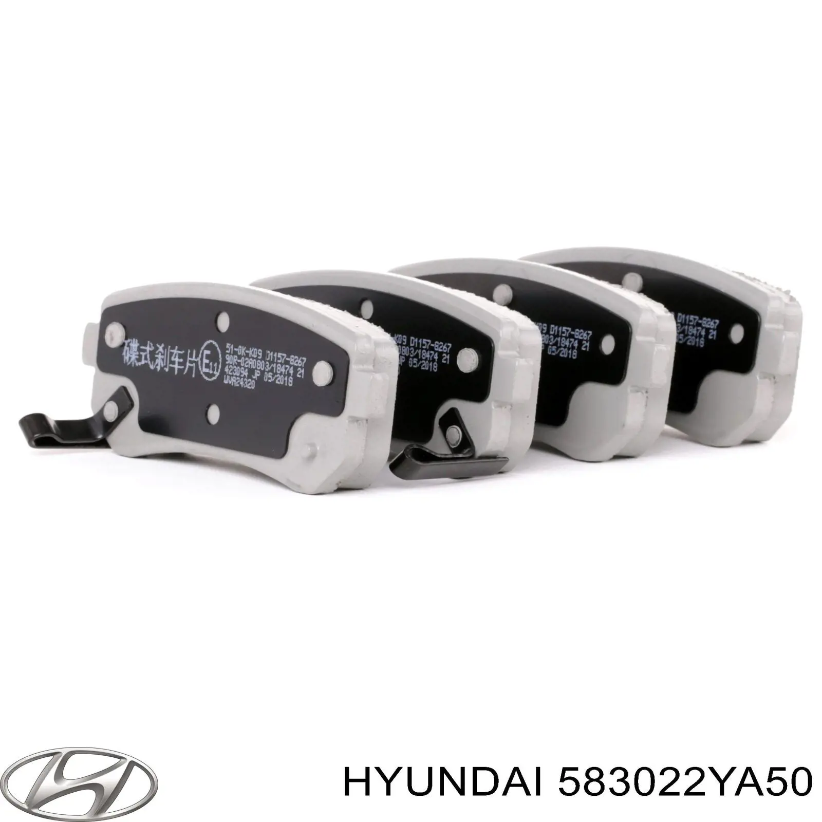 Купити 583022YA50 Hyundai/Kia Задні колодки