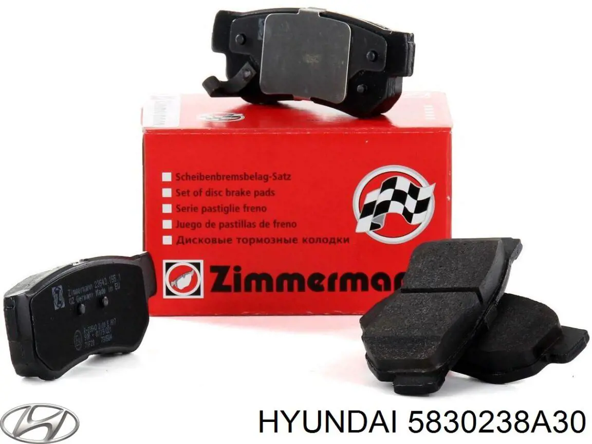 Задні гальмівні колодки Hyundai/Kia 5830238A30 ціна, від 12.84 USD