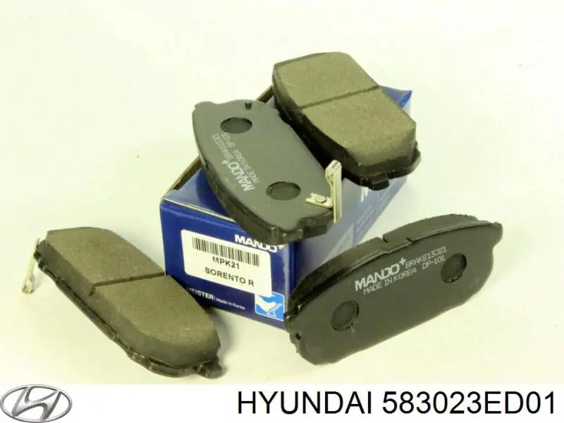 Купити 583023ED01 Hyundai/Kia Задні колодки