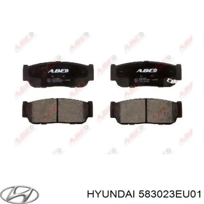 Задні гальмівні колодки 583023EU01 Hyundai/Kia