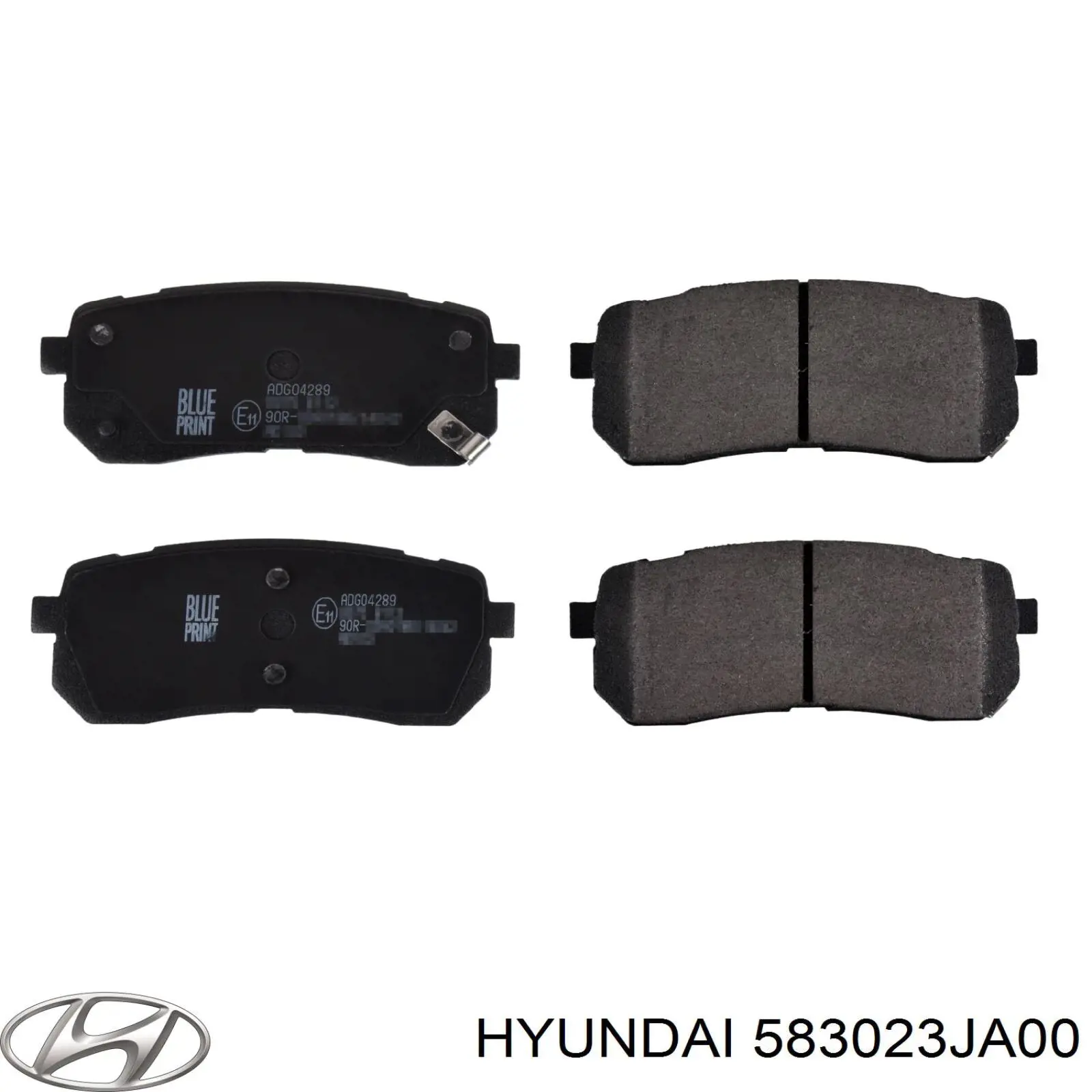 Задні гальмівні колодки Hyundai/Kia 583023JA00 ціна, від 18.64 USD