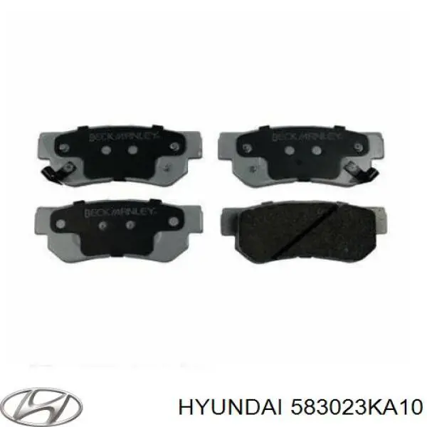583023KA10 Hyundai/Kia Колодки гальмівні задні, дискові
