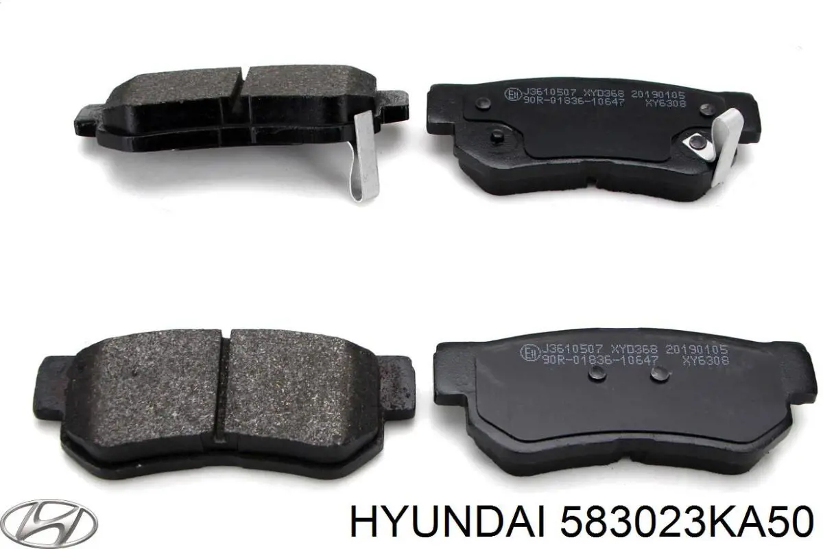 Задні дискові колодки Hyundai/Kia 583023KA50