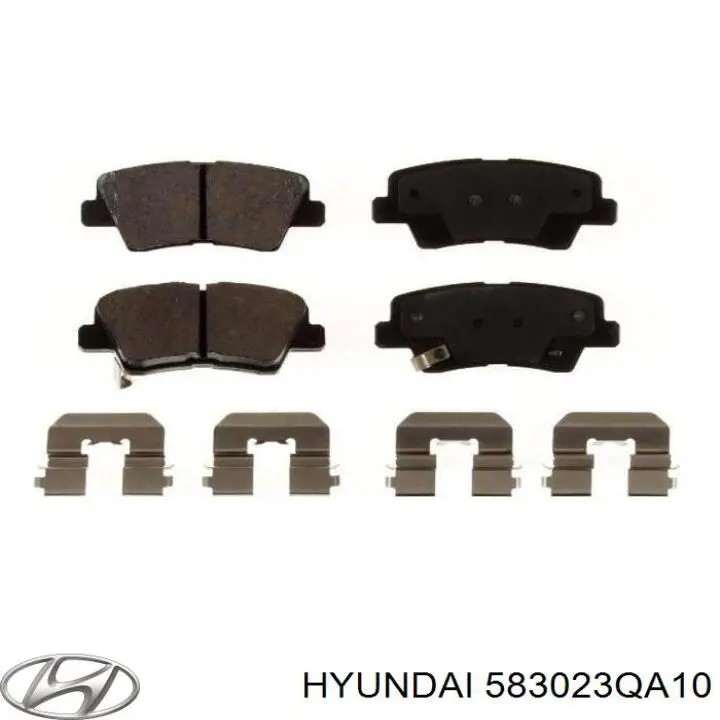 Купити 583023QA10 Hyundai/Kia Задні колодки