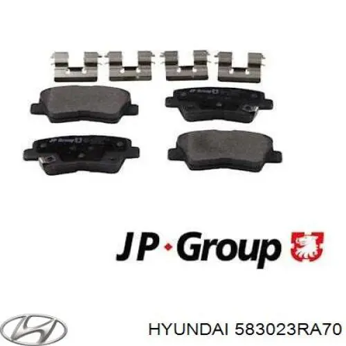 Купити 583023RA70 Hyundai/Kia Задні колодки
