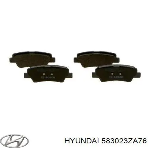 583023ZA76 Hyundai/Kia колодки гальмові задні, дискові